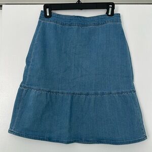 JCrew Denim Skirt, size 2 Women’s, NWT